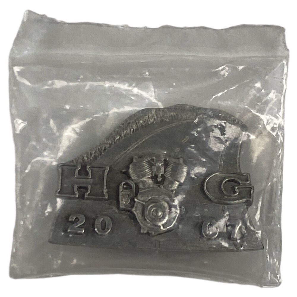 2007 Harley Davidson Engine Owners Group HOG NOS Pin for Jacket or Vest